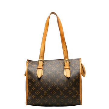 Louis Vuitton Monogram Popcorn M40007 Brown PVC Leather Lady Louis Vuitton