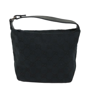 GUCCI GG Canvas Pouch Black 039 1147 57832