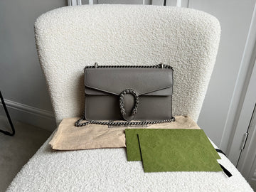 Gucci Dionysus Grey Small Shoulder Bag (RRP £2,670)