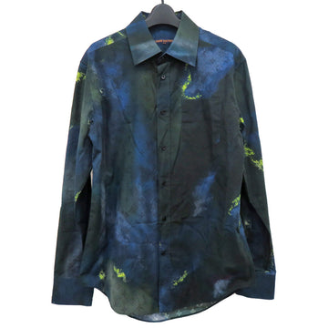 Louis Vuitton Monogram  2021AW M Size Green Blue Multicolor  Reduced Cotton Tops Apparel Dress  Unisex  Quality Woodwear