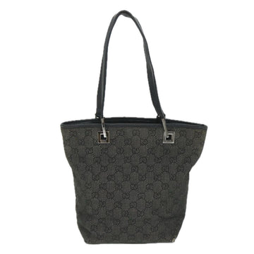 GUCCI GG Canvas Hand Bag Black 31244 58037