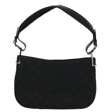 GUCCI GG Canvas Shoulder Bag Black 001 3193 002113 58479