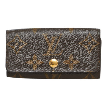 Louis Vuitton Monogram M62631 Keycase Leather Brown