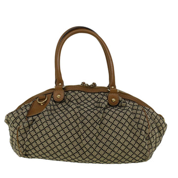 GUCCI Shoulder Bag Canvas 2way Beige Brown 223974 58602