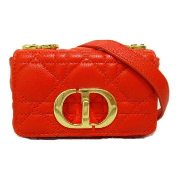 Dior Dior Card Micro-Bag Accessory Bag Bag  Orange S2022UWHC37O