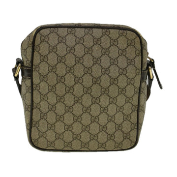 GUCCI GG Canvas Shoulder Bag Coated Canvas Beige 233268 58674