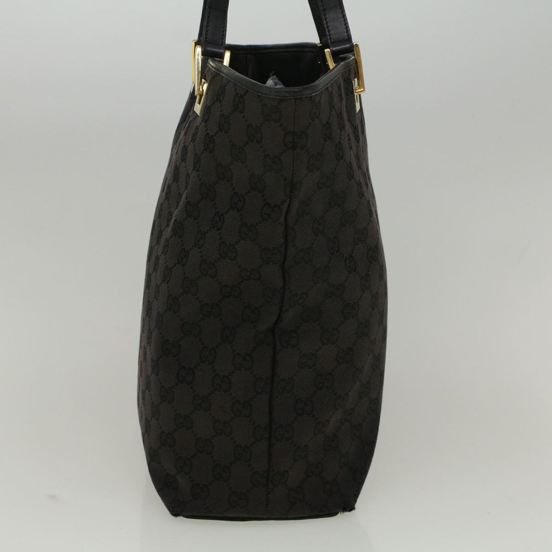 GUCCI GG Canvas Tote Bag Black 002 1098 3444 58793