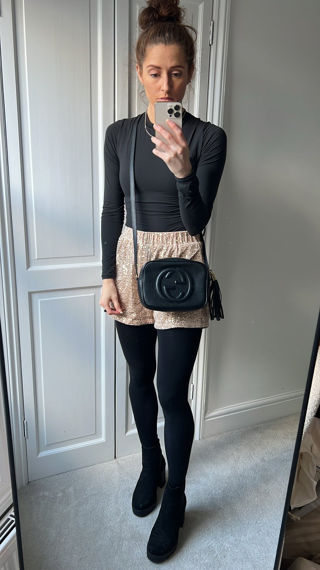 Gucci Navy Small Blondie Shoulder Bag (RRP £1380)