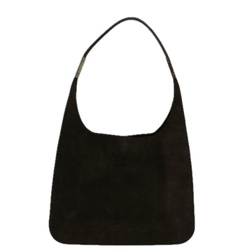 GUCCI Shoulder Bag Suede Brown 091 3167 001998 58812