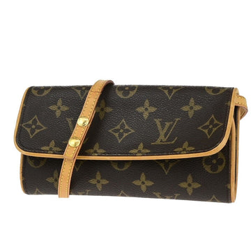 Louis Vuitton Pochette Twin   Plated Clutch Bag ()