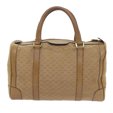 GUCCI Micro GG Canvas Hand Bag Beige 59084