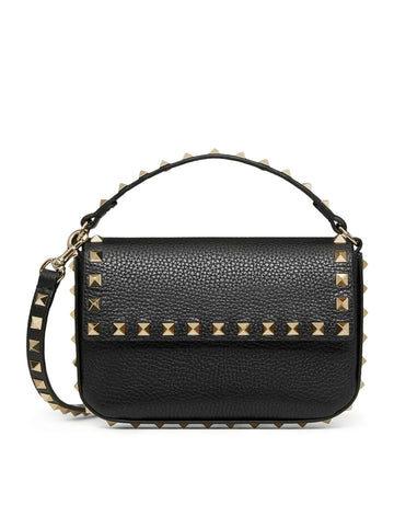 Valentino Garavani Women Rockstud Grainy Calfskin Pouch