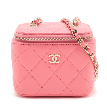 Chanel Matrasse  Chain Shoulder Bag Vanity Pink G  32rd