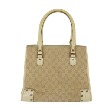 GUCCI GG Canvas Tote Bag Beige 124260 59692