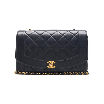 Chanel Matrasse Dianaflap Chain Shoulder  Black  Shoulder Bag Mini Shoulder Bag  Bag Hybrid ? Ship?  Mountain Bookstore Online