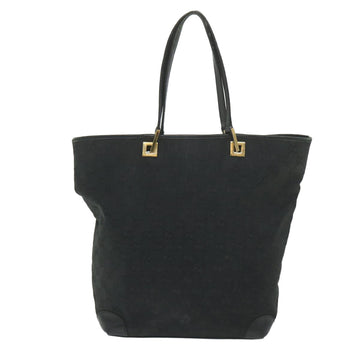 GUCCI GG Canvas Tote Bag Black 002 1098 2404 59972