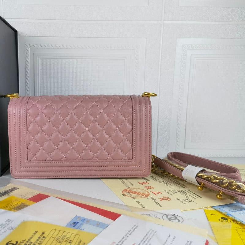 Makersluxe - Boy Shoulder Bag RosyBrown