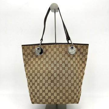 GUCCI Monogram Small Eclipse Tote Brown gu9909nm