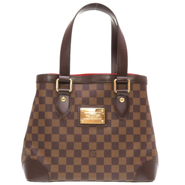 LOUIS VUITTON Handbag N51205 Damier canvas Brown Damier Ebene HamsteadPM Women Used