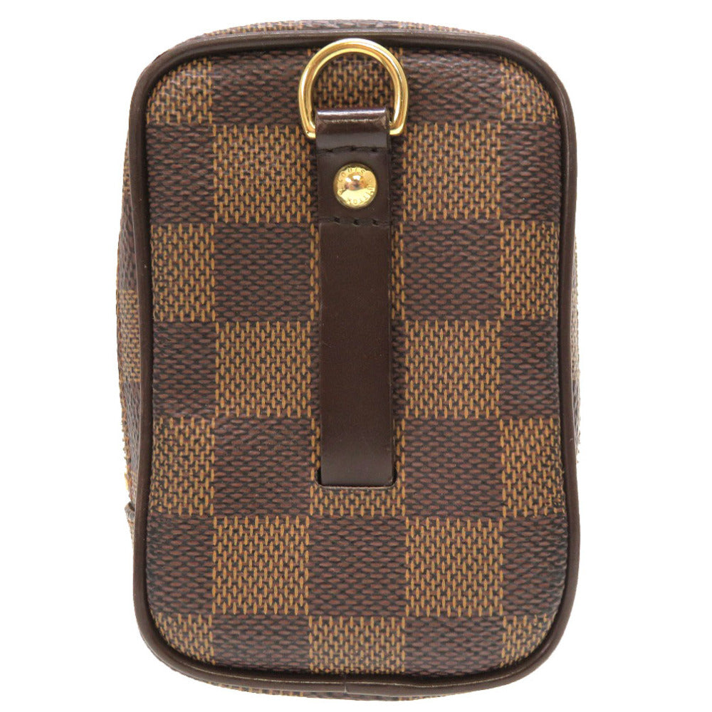LOUIS VUITTON Shoulder Bag M61738 Damier canvas Brown Damier Ebene Etui Okapi PM Women Used