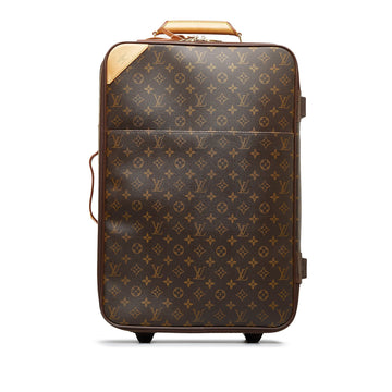 Brown Louis Vuitton Monogram Pegase 55 Travel Bag
