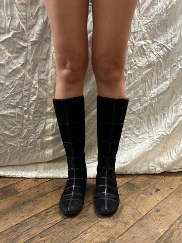 DIOR SUEDE BOOTS (EU 38)