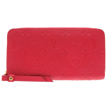 LOUIS VUITTON Long Wallet Purse M61865 Monogram Ann Platt Slys Monogram Unplant Zippy wallet Women Used