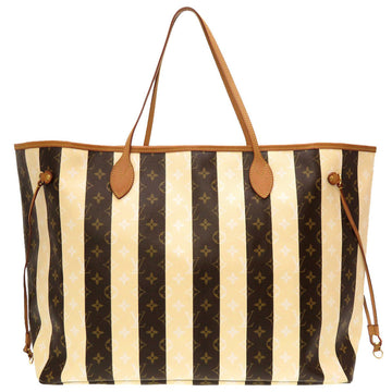 LOUIS VUITTON Tote Bag M40562 Monogram canvas Brown Monogram Rayeur Neverfull XL Women Used