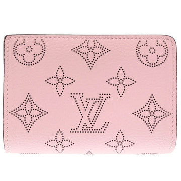 LOUIS VUITTON Bifold Wallet M80629 Monogram Mahina rose jasmine Monogram Mahina Portefeuille Claire Women Used