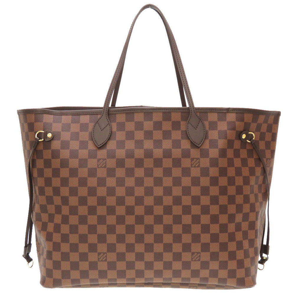 LOUIS VUITTON Tote Bag N41357 Damier canvas Brown Damier New Neverfull GM Women Used