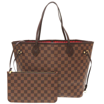 LOUIS VUITTON Tote Bag N41358 Damier canvas Slys Damier New Neverfull MM Women Used