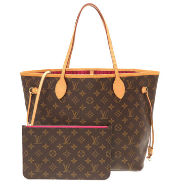 LOUIS VUITTON Tote Bag M41178 Monogram canvas Pivoonne Monogram New Neverfull MM Women Used