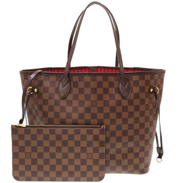 LOUIS VUITTON Tote Bag N41358 Damier canvas Slys Damier New Neverfull MM Women Used