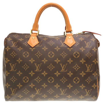 LOUIS VUITTON Handbag M41108 Monogram canvas Brown Monogram New Speedy 30 Women Used