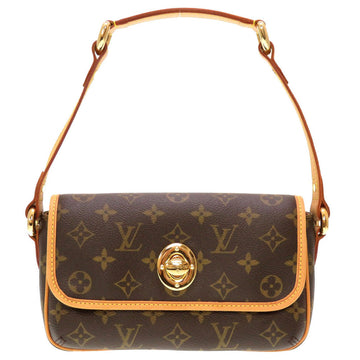 LOUIS VUITTON Shoulder Bag M40078 Monogram canvas Brown Monogram Tikal PM Women Used