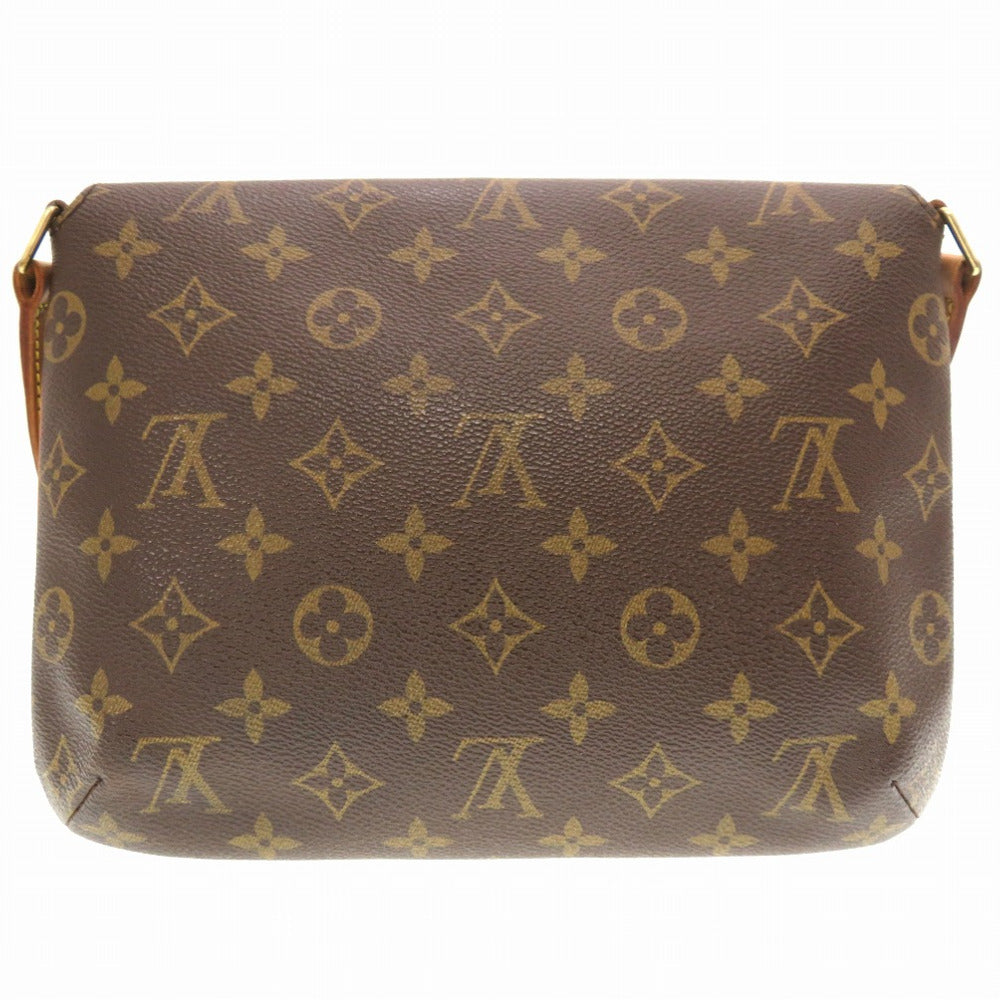 LOUIS VUITTON Shoulder Bag M51257 Monogram canvas Brown Monogram Musette Tango Short Strap Women Used