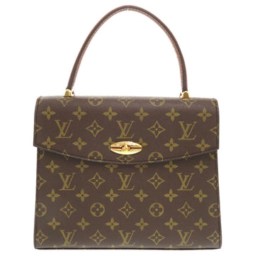 LOUIS VUITTON Handbag M51379 Monogram canvas Brown Monogram Malesherbes Women Used