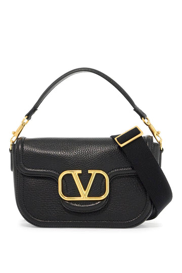 Valentino Garavani Alltime Hammered Leather Shoulder Bag Women