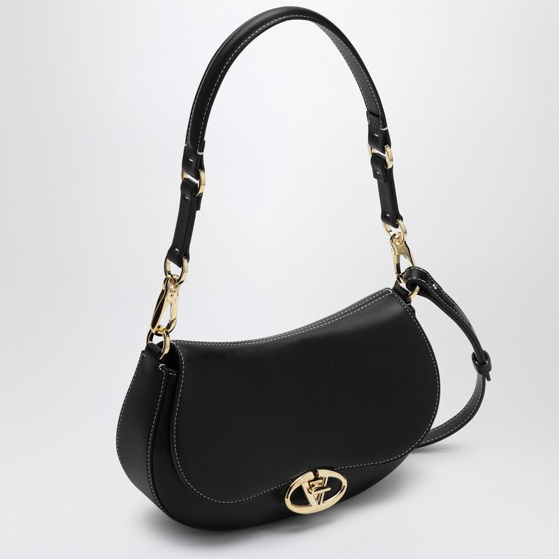 Valentino Garavani Small Ohval Black Shoulder Bag Women