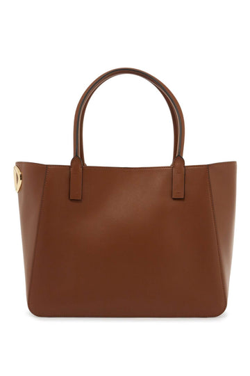 Valentino Garavani Nappa Calfskin Vlogo Side Tote Bag Women