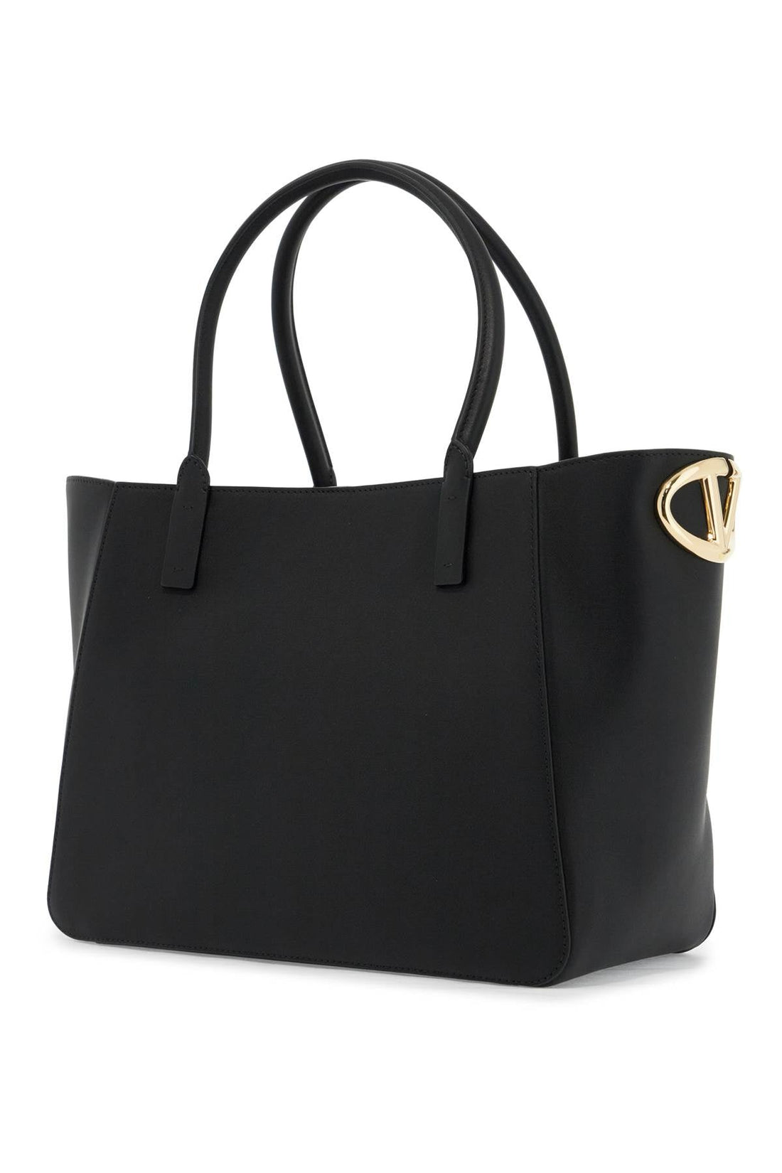 Valentino Garavani Nappa Calfskin Vlogo Side Tote Bag Women
