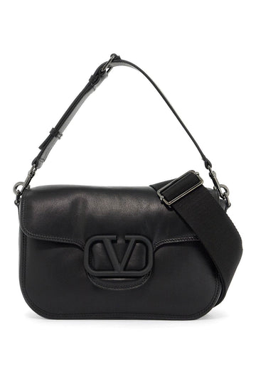 Valentino Garavani Vlogo Signature Shoulder Bag In Nappa Leather Men