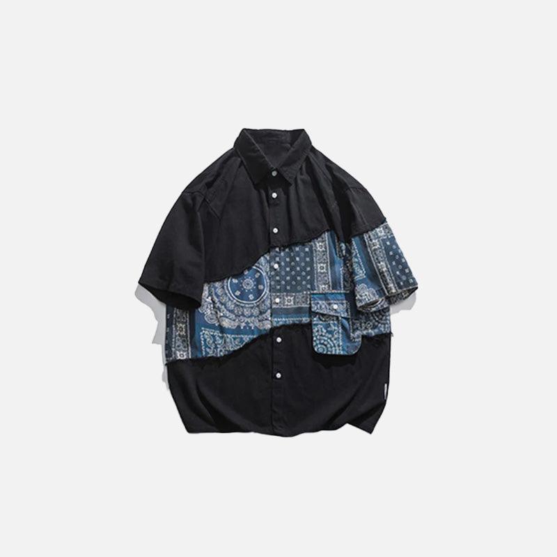 Bandana Patchwork Shirt