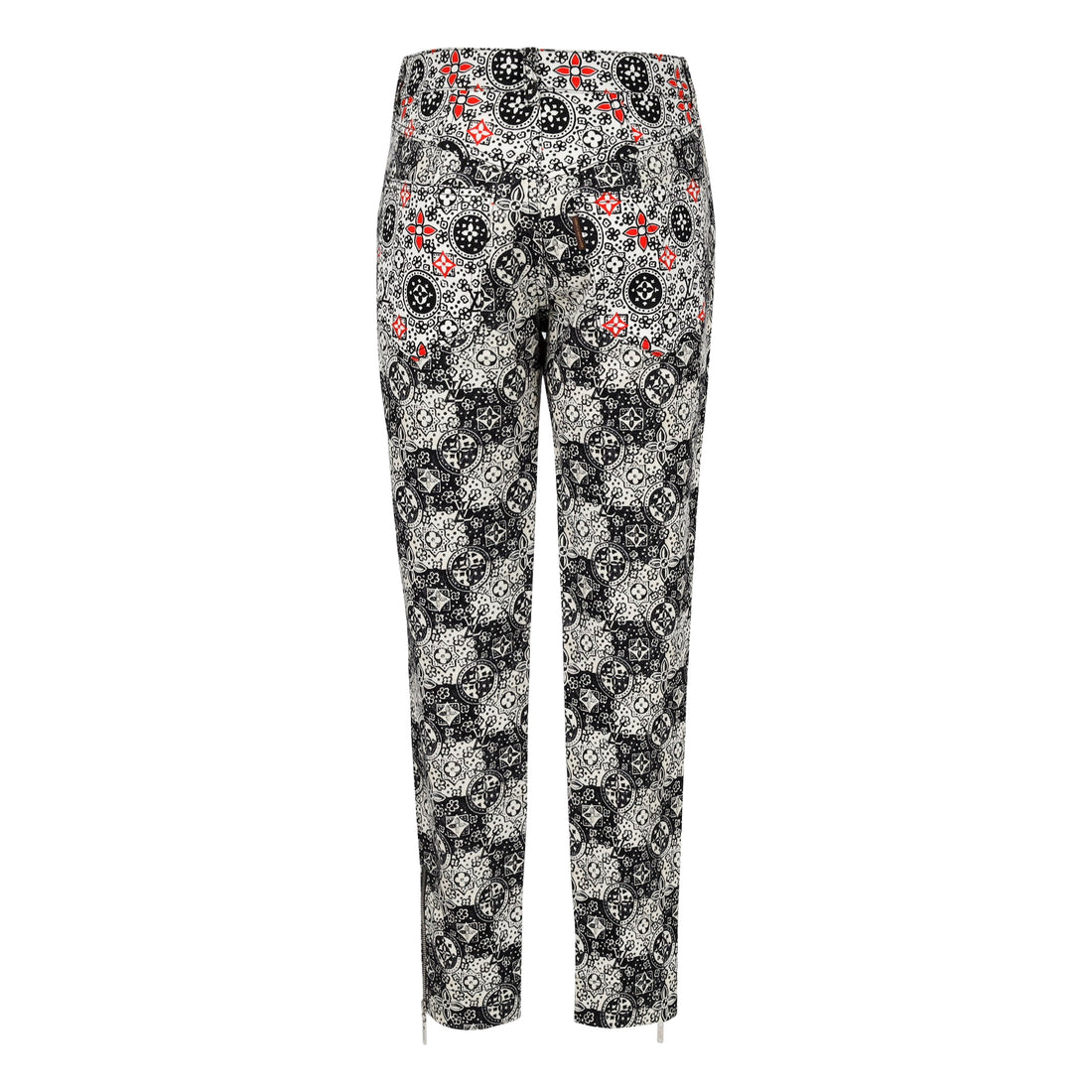 Louis Vuitton Printed Jeans with Zipper Details - '10s