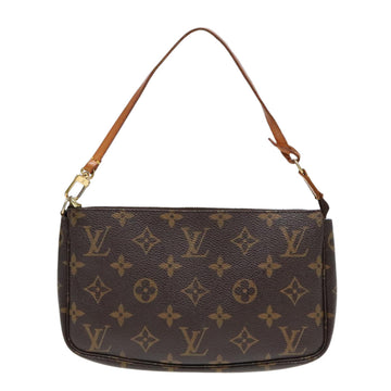 Louis Vuitton Pochette Accessoire  Canvas Clutch Bag ()
