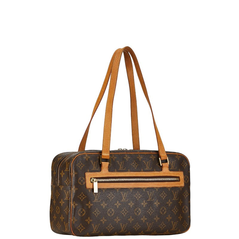 Louis Vuitton Monogram City GM Shoulder Bag M51181 Brown PVC Leather  Louis Vuitton