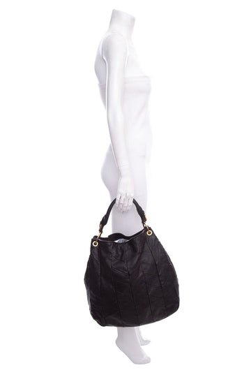 Miu Miu Black Hobo Handbag