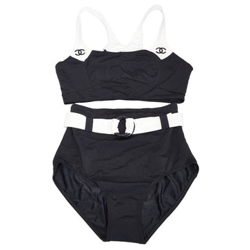 CHANEL Chanel Other Set Nylon/Polyurethane Black White