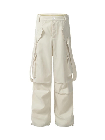 Makersluxe Multi-Pocket Casual Cargo Pants