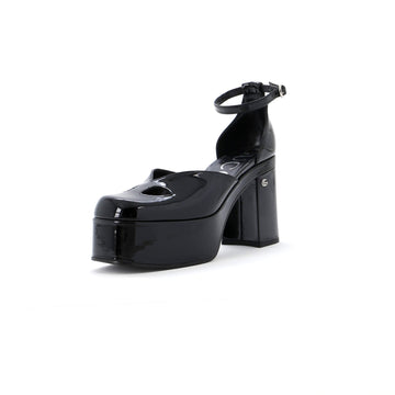 Women's Marvin Cutout Platform Pumps Patent